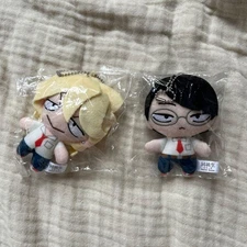 Doukyuusei Classmate Hikaru Kusakabe and Toshihito Sajo Plush Toy Set Japan