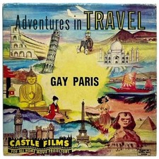 Vintage Castle Films 8mm Movie Reel Adventures in Travel Gay Paris 273