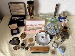 Job Lot Antique / Vintage Collectables & Curios / Storage Find Mixed Lot 3