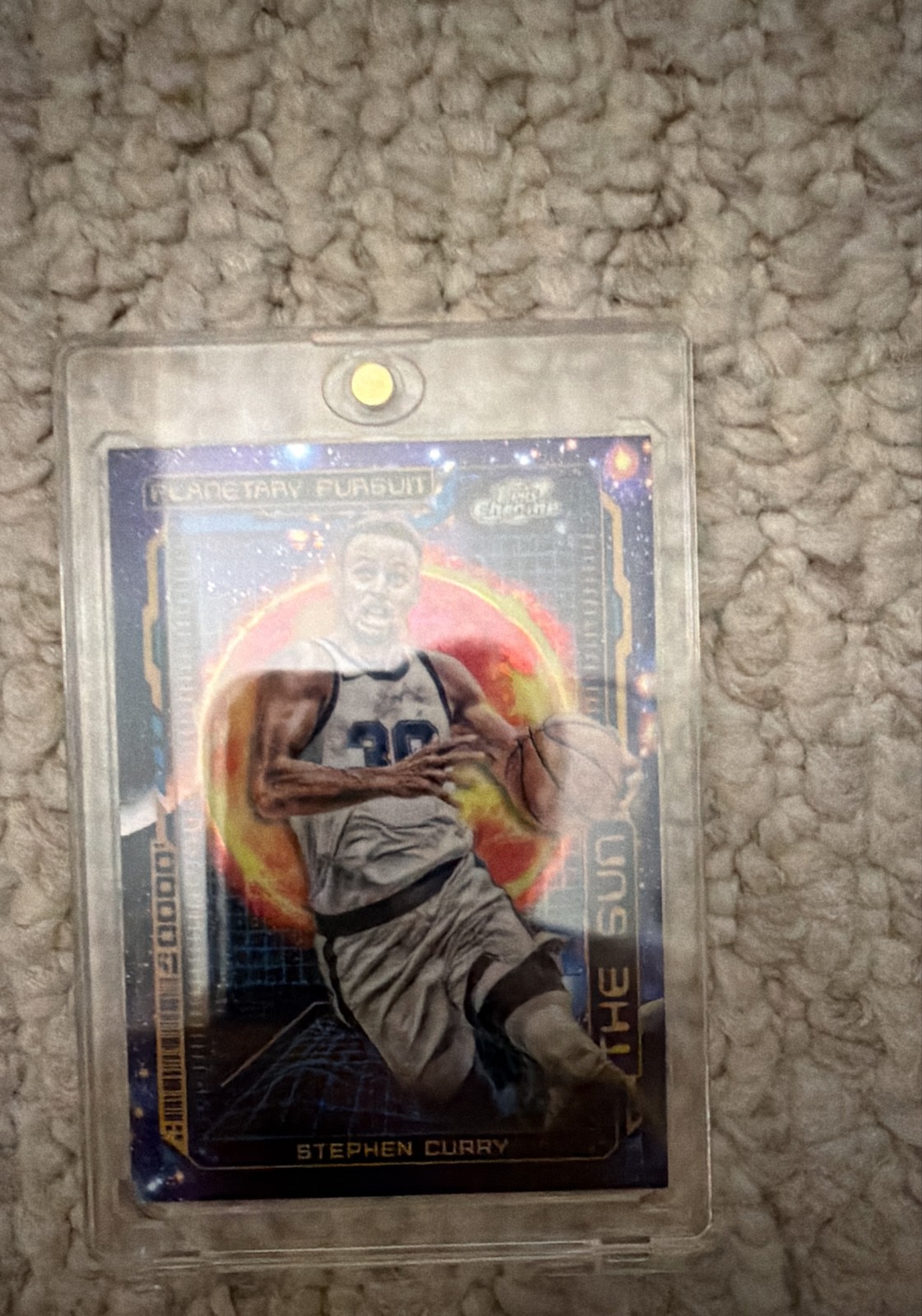 2023-24 Topps Cosmic Chrome - Planetary Pursuit Stephen Curry #PPS-2 Sun