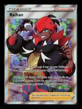 Pokemon 2021 Evolving Skies Raihan SR FA #202/203 on eBay