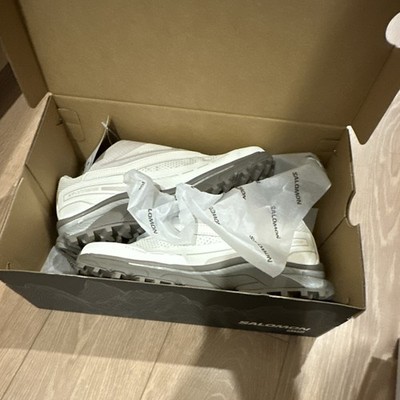 Salomon Kith XT-VYGR 2 Men s Low Top Lace-Up Sneakers White/Gray New