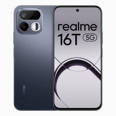 realme 16T 5G (Black, 256 GB 8 GB RAM) 8000 mAh Dimensity 6300 Gobal Version.
