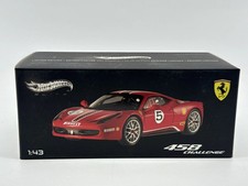Hot Wheels Elite Ferrari 458 Challenge 5 1 43 Diecast Model Red X5504