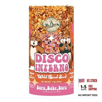 32oz Small Cylinder Disco Inferno Squirrel Proof 1.19 Pound (Pack of 1)