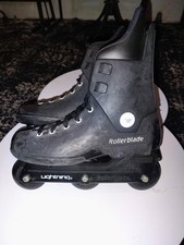 Rollerblade Lightning Men's Inline Skates Black Lightning Model Size 39-5