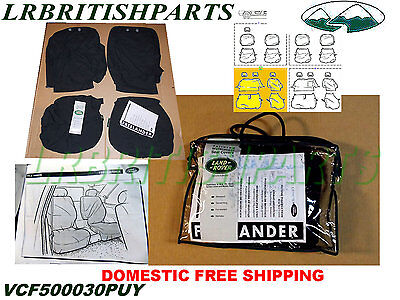 LAND ROVER FREELANDER 1 REAR SEAT COVERS GENUINE NEW VCF500030SMS