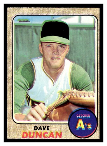 1968 Topps Baseball #261 Dave Duncan 126E-01 - Picture 1 of 2