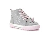 Wonder Nation Girls Silver And Pink Unicorn High Top Sneakers Sizes 7 NWT — photo 1