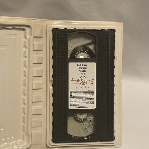 The Walt Disney Story VHS Tape 1994 Stereo - Picture 5 of 5