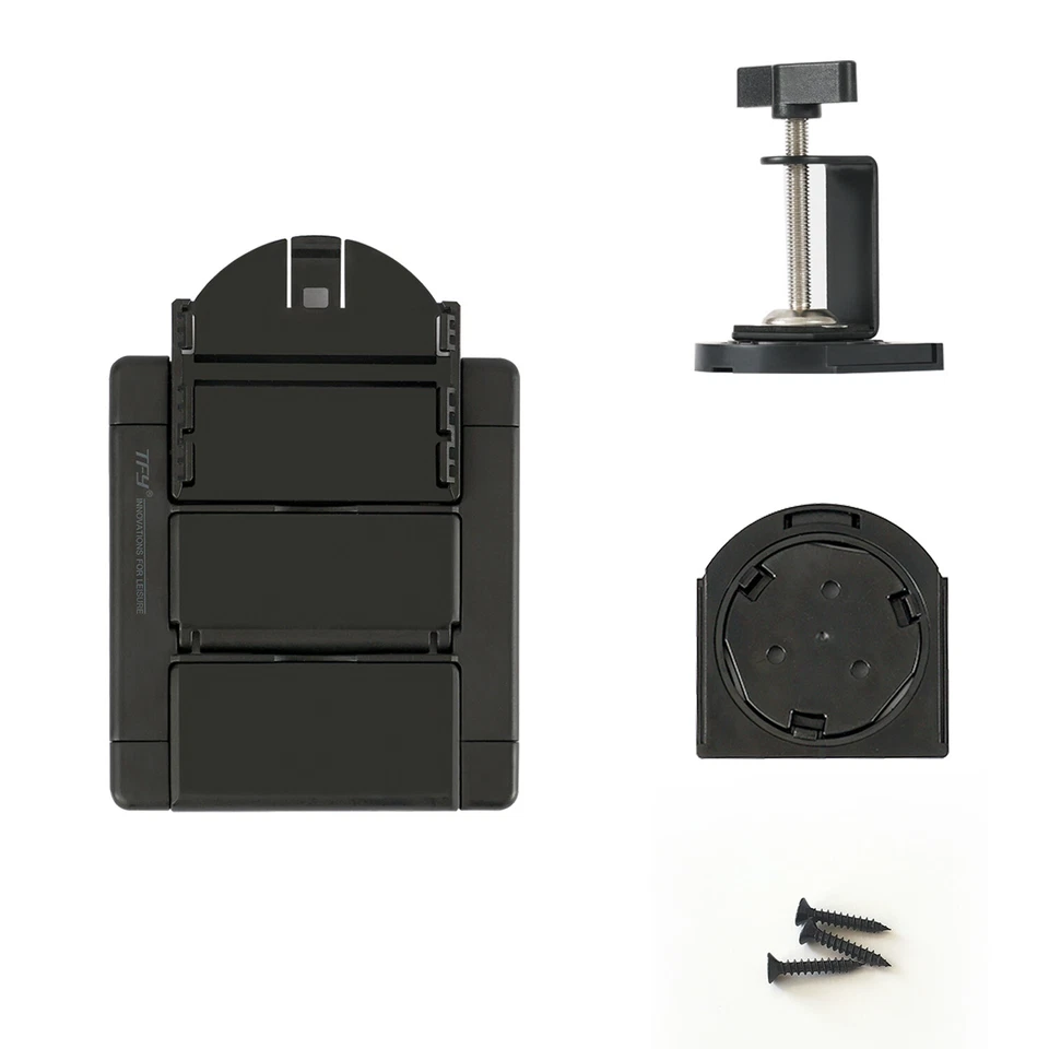 Universal Kitchen Cabinet Mount Holder, Phone & Tablet Mount with Clamp for iPad - Image 4 of 4