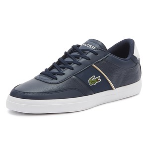 lacoste court master white navy