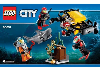 The Cheapest Lego City 60091 Deep Sea Starter Set 90 pcs4 Minifigures New in Box Online The Cheapest Lego City 60091 Deep Sea Starter Set 90 pcs4 Minifigures New in Box Online