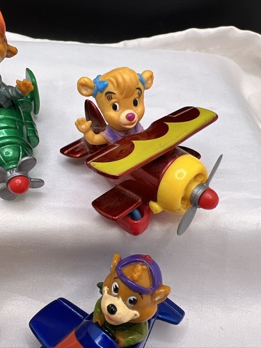 TaleSpin Planes Figures Lot 4 Happy Meal 1989 Disney Afternoon Diecast McDonalds - Picture 5 of 9
