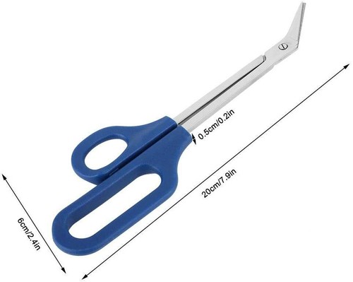 Toe Nail Scissors Clippers Long Reach Handle Thick Nails Heavy Duty Chiropody UK - Picture 9 of 25