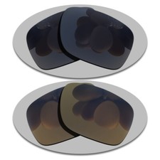 Grey Black Copper Lenses Replacement For-Oakley Holbrook XL OO9417 Polarized