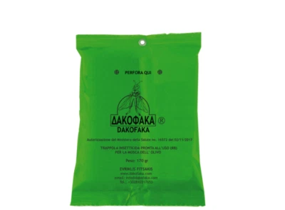 N°35 DAKOFAKA TRAPPOLA INSETTICIDA PER IL CONTROLLO DELLA MOSCA DELL’ OLIVO