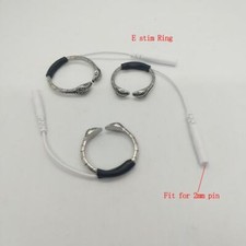 Shock E Stim Cock Ring Penis Head Monopolar Rings DIY Accessories