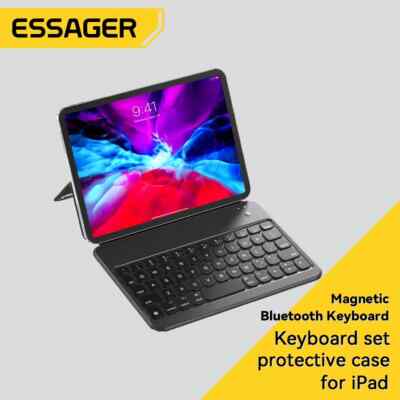 TASTATUR HÜLLE 2in1 FÜR IPAD MINI 6 ESSAGER MAGNETISCHE HALTERUNG ULTRALEICHT