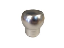 Fat Head Shift Knob Silver Fits Mitsubishi Evo X Mr By Torque Solution