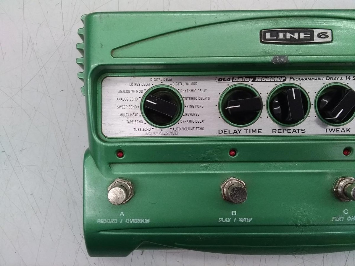 Line 6 DL4 Stompbox Delay Modeling Effects Pedal Translated ant