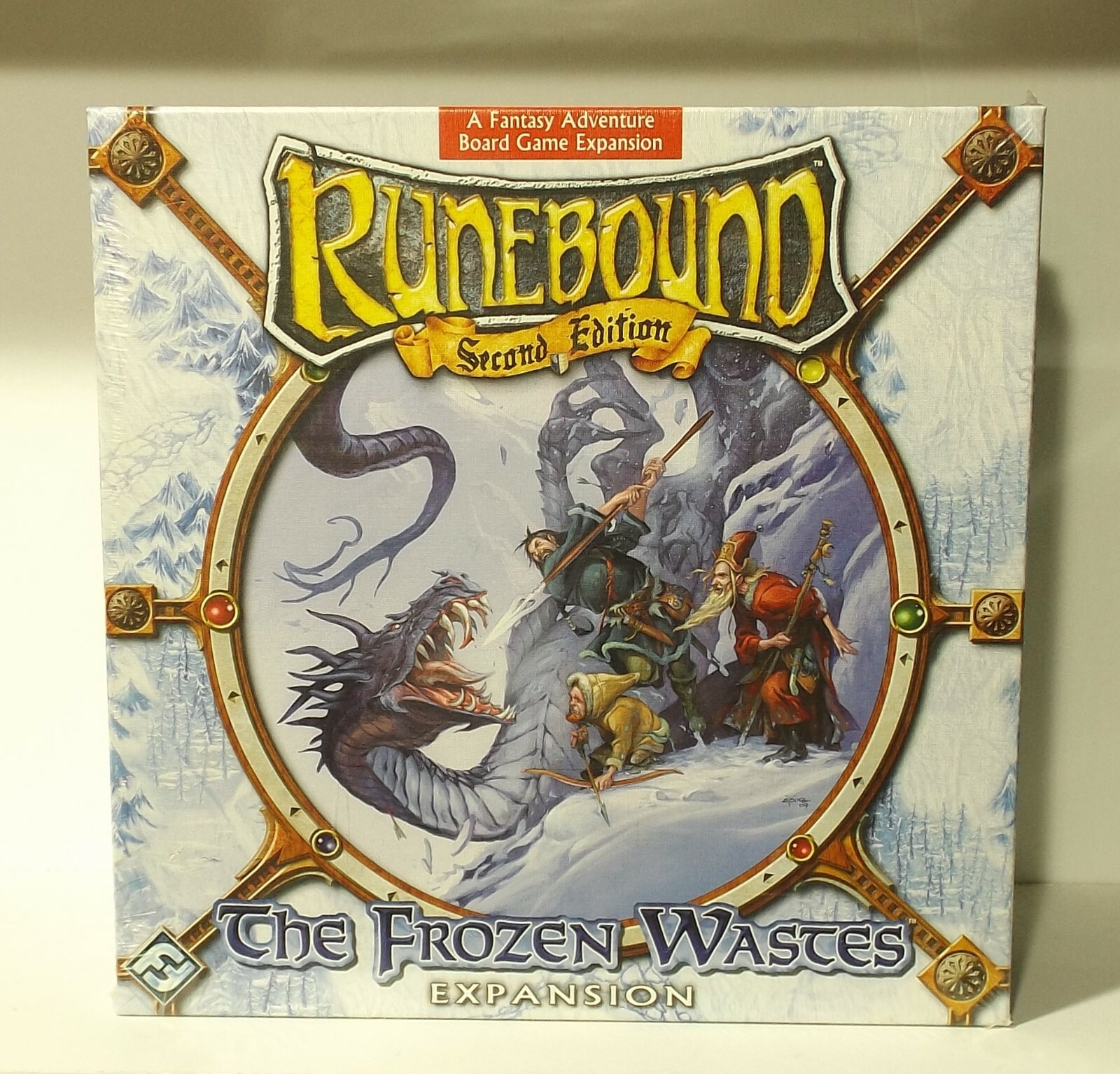 Runebound andra upplagan The Frozen WASTES EXPANSION fantasi Fljus NY OCH SEALD Runebound andra upplagan The Frozen WASTES EXPANSION fantasi Fljus NY OCH SEALD
