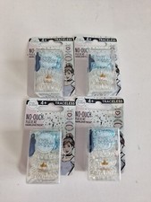 Lot Of 2 Wo..Disney Princess Invisibobble Hair Coils No-Ouch Blue Clear 5 count