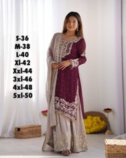 Pakistani Salwar Kameez Ready To Wear Dress 3 Piece Suit Wedding Party Bollywood
