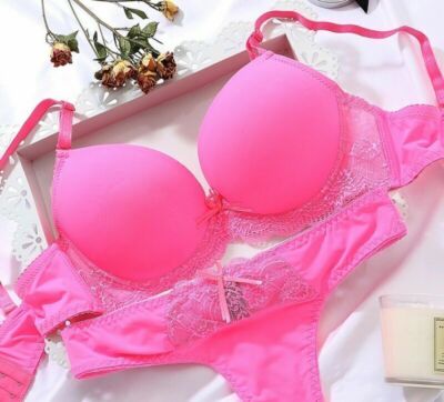 75-90 B C D E F Damen-Unterwäsche-Set Gepolsterter Extrem-Push-up-BH-Set Dessous