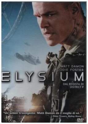 DVD Matt Damon Elysium ITALIAN / ENGLISH A.O. NEW OVP Sony Pictures