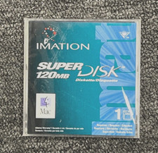 SEALED NEW IMATION 120MB Super Disk Diskette for MAC