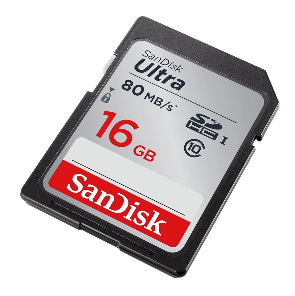 LOT 10x SanDisk Ultra 16GB 80MB/s SD SDHC SDSDUNB Camera Card 10 x 16 GB - Image 3 of 4