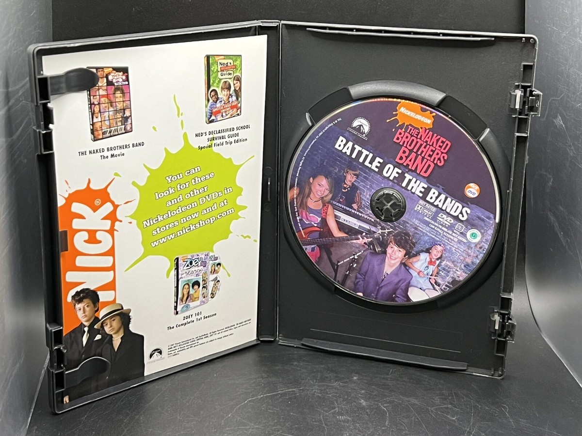 The Naked Brothers Band Battle of the Bands (DVD, 2007