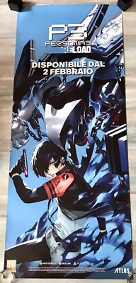 Persona 3 Reload Promo Official Store Poster 130x53 | eBay
