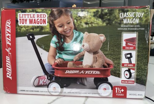 Radio Flyer W5 Mini Little Toy Wagon Red Classic - Picture 1 of 9