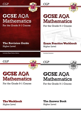 GCSE Maths AQA Revision Bundle for the 9-1 Exam by CGP Books New Paperback Book