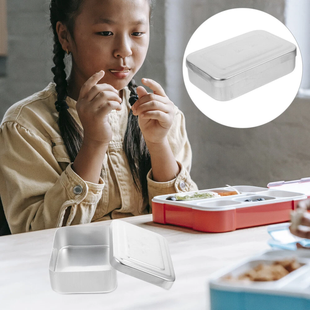 Bento Box Aluminum Food Container Case Camping Food Containers Picnic Box