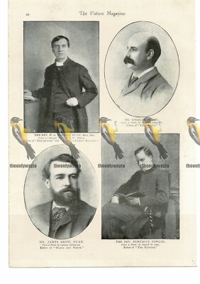Charles Holme (The Studio), +3 Herausgeber der Publikation, Buchillustration, 1895
