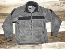 Columbia Core Interchange Mens Full Zip Fleece Jacket Black and Grey