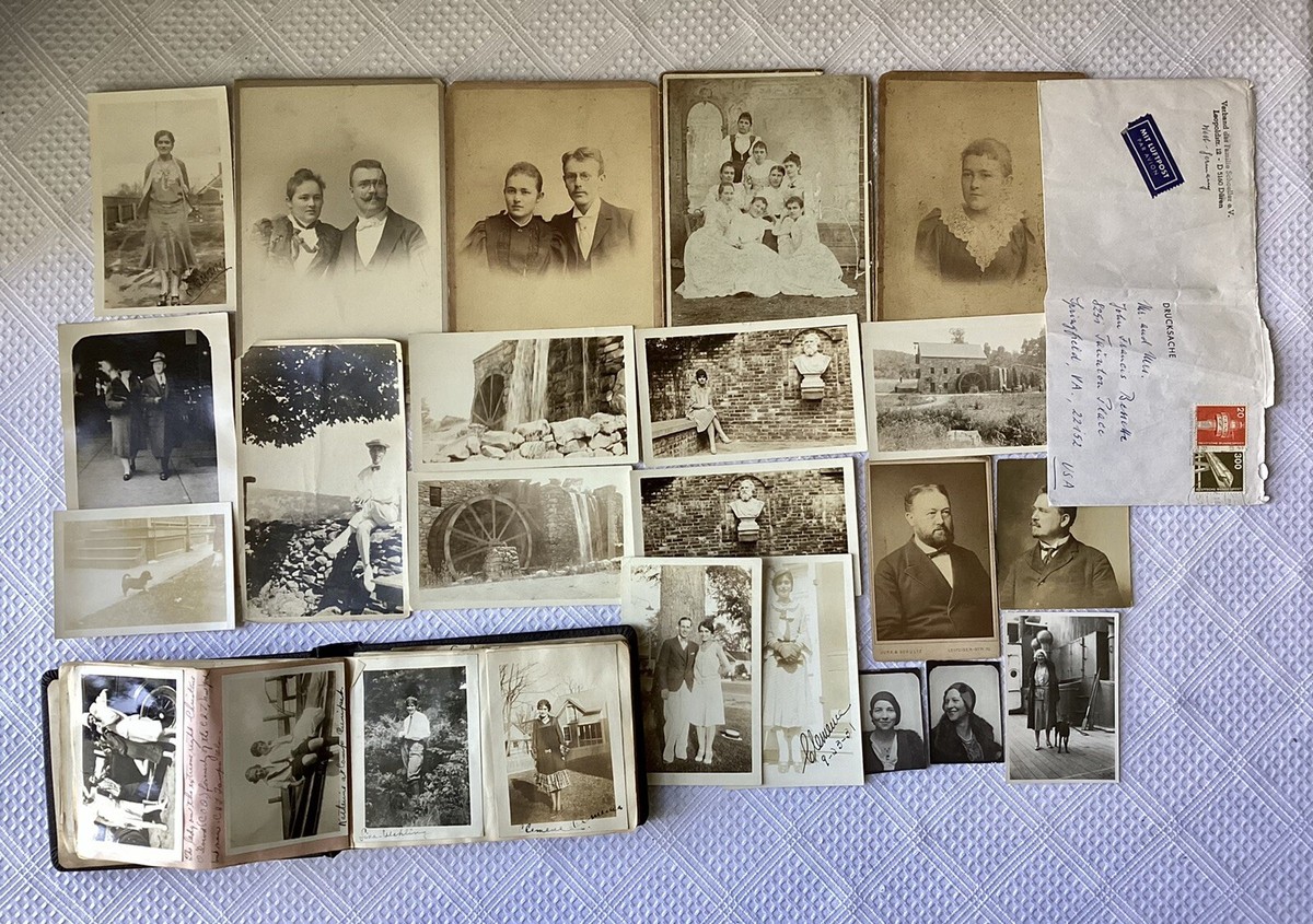 【美品】PORTRAITS OF OLD  6枚組 Collection of 67 Antique & Vtg Family Portrait Photos & Album, USA