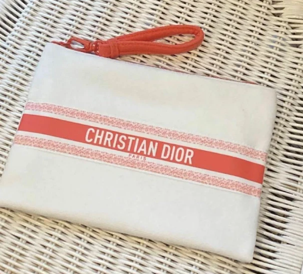 Sac d'embrayage nouveauté Christian Dior 2024 tissu serviette NEUF du Japon