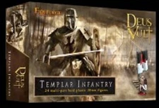 TEMPLAR INFANTRY - DEUS VULT - FIREFORGE GAMES - 28MM