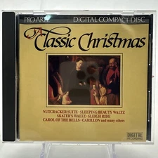 A Classic Christmas   Music CD   Various Pro Arts RARE VINTAGE 1987 CDQ 348