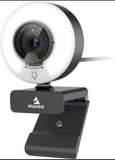 N960E NEXIGO N960E 1080P 60FPS WEBCAM WITH RING LIGHT