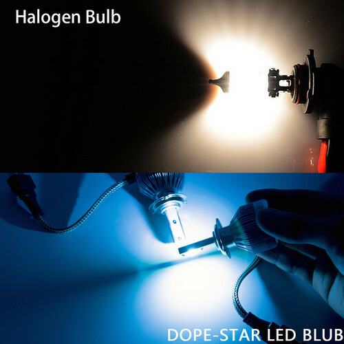 For Mitsubishi Galant 2007-2012 - 8000K LED Headlight High/Low + Fog Bulbs Combo - Picture 4 of 12