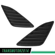 Front Fog Bumper Hole Cover Left & Right Kit Pair Fit For 2012-2014 Toyota Camry