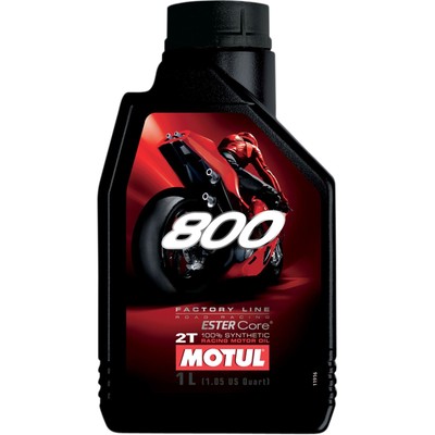 Motul 800 - 2T Road Synthetic Oil - 1 Liter 104041