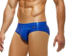 Modus Vivendi Briefs Leather Legacy Classic Brief Blue 11116 56A