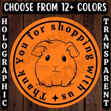 40 THANK YOU STICKERS 2" LABELS SHIPPING SUPPLIES EBAY SHOP SCRATCH RESISTANT