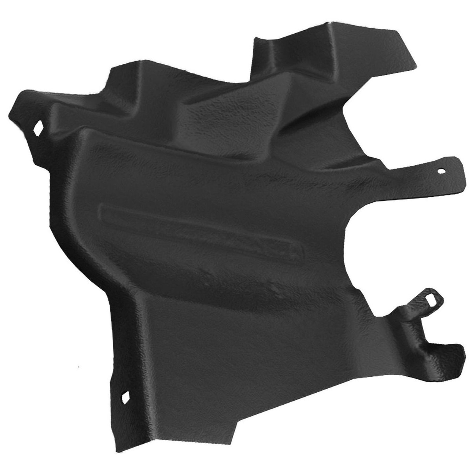 Protection sous moteur gauche en HDPE noir pour Peugeot 206+ de 2009 à 2012